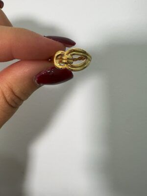 Anillo Cruzado Dorado