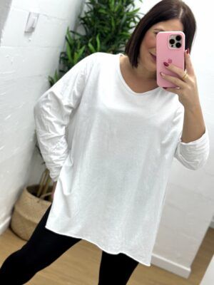 Camiseta básica Blanca TALLA GRANDE