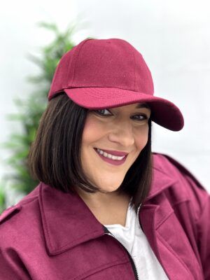 Gorra Burdeos