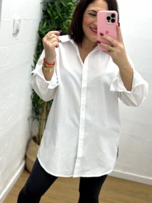 Camisa Oxford Blanca