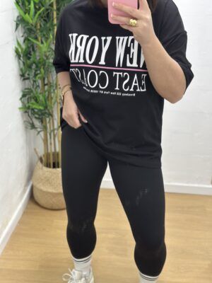 Camiseta New York negra