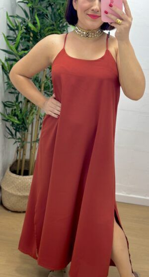 Vestido Basico Tejas