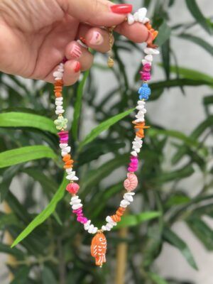 Collar pez naranja