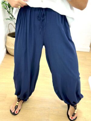Pantalón abullonado marino
