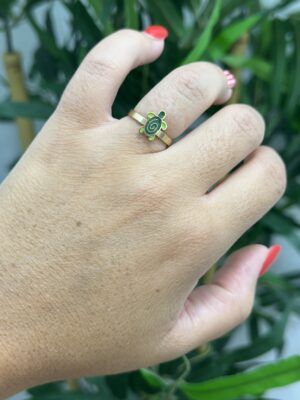 Anillo tortuga
