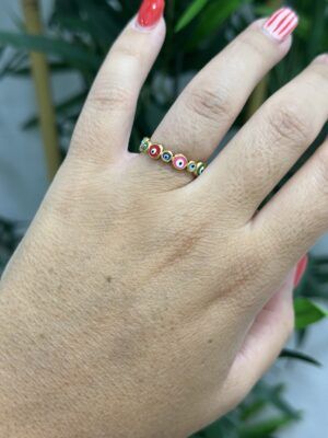 Anillo ojo turco 6