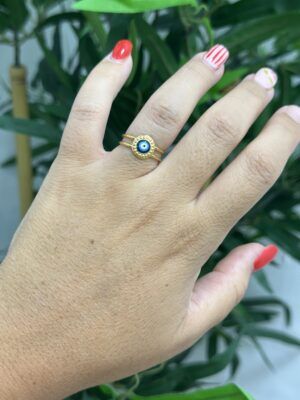 Anillo ojo turco 7