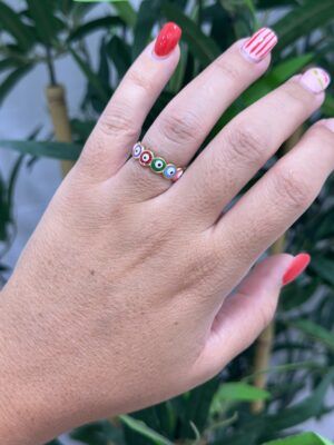 Anillo ojo turco 8
