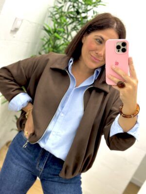 Bomber Marrón