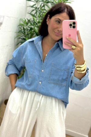 Camisa Denim