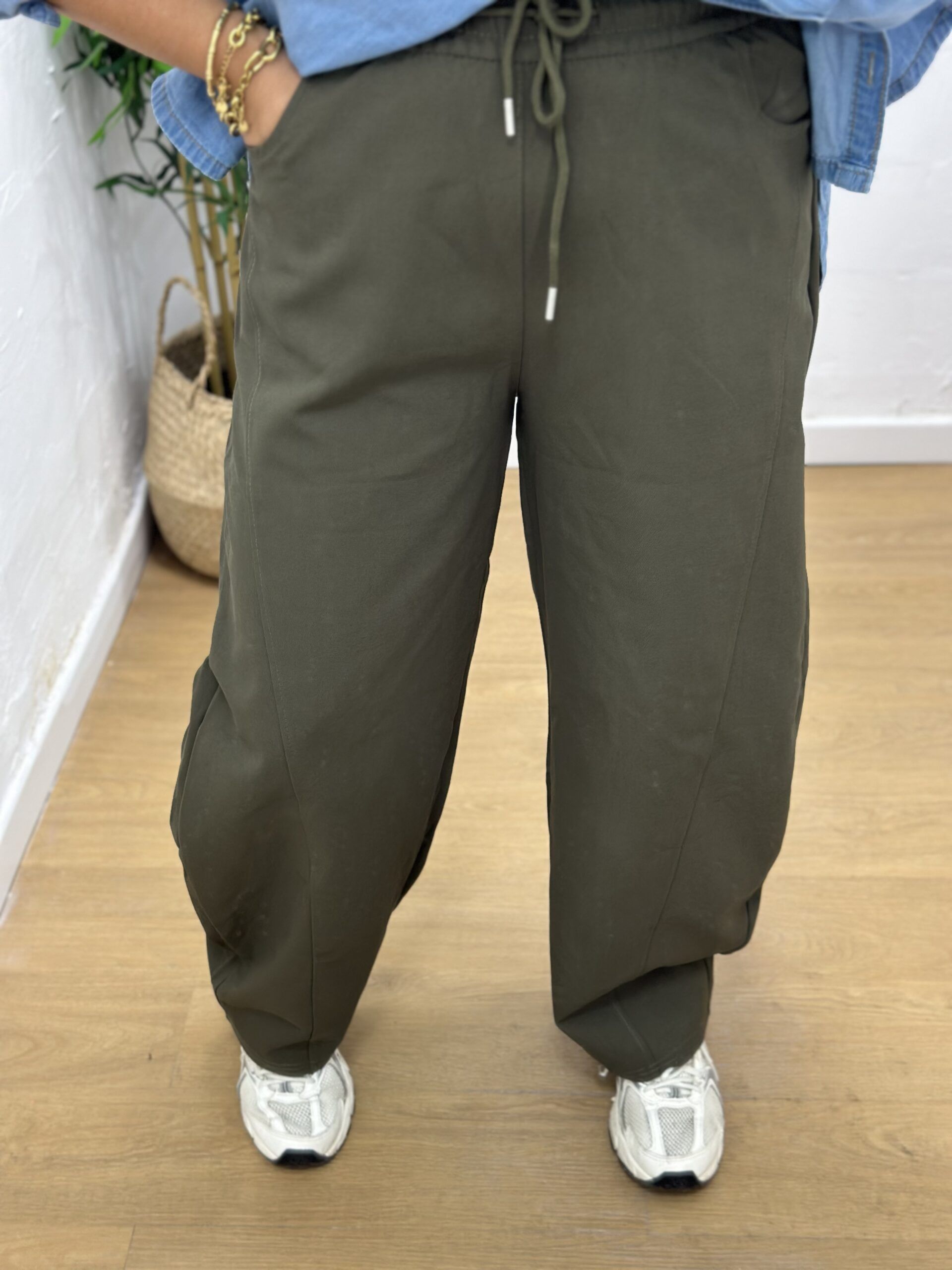 Pantalón Ballón Verde