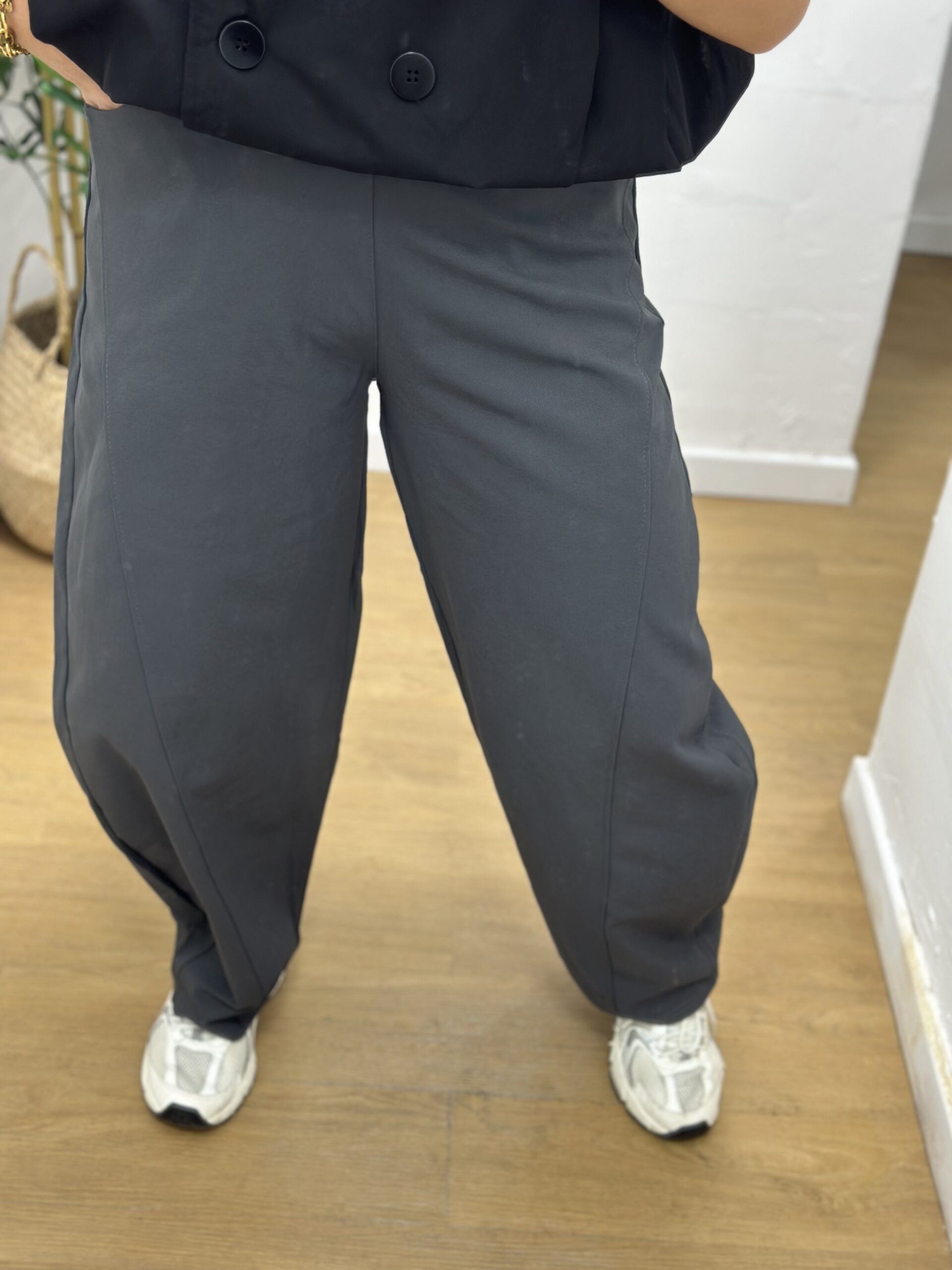 Pantalón Ballón Gris