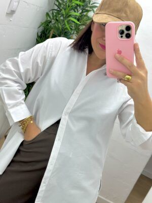 Camisa Oxford Blanca