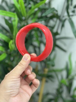 Pulsera resina roja